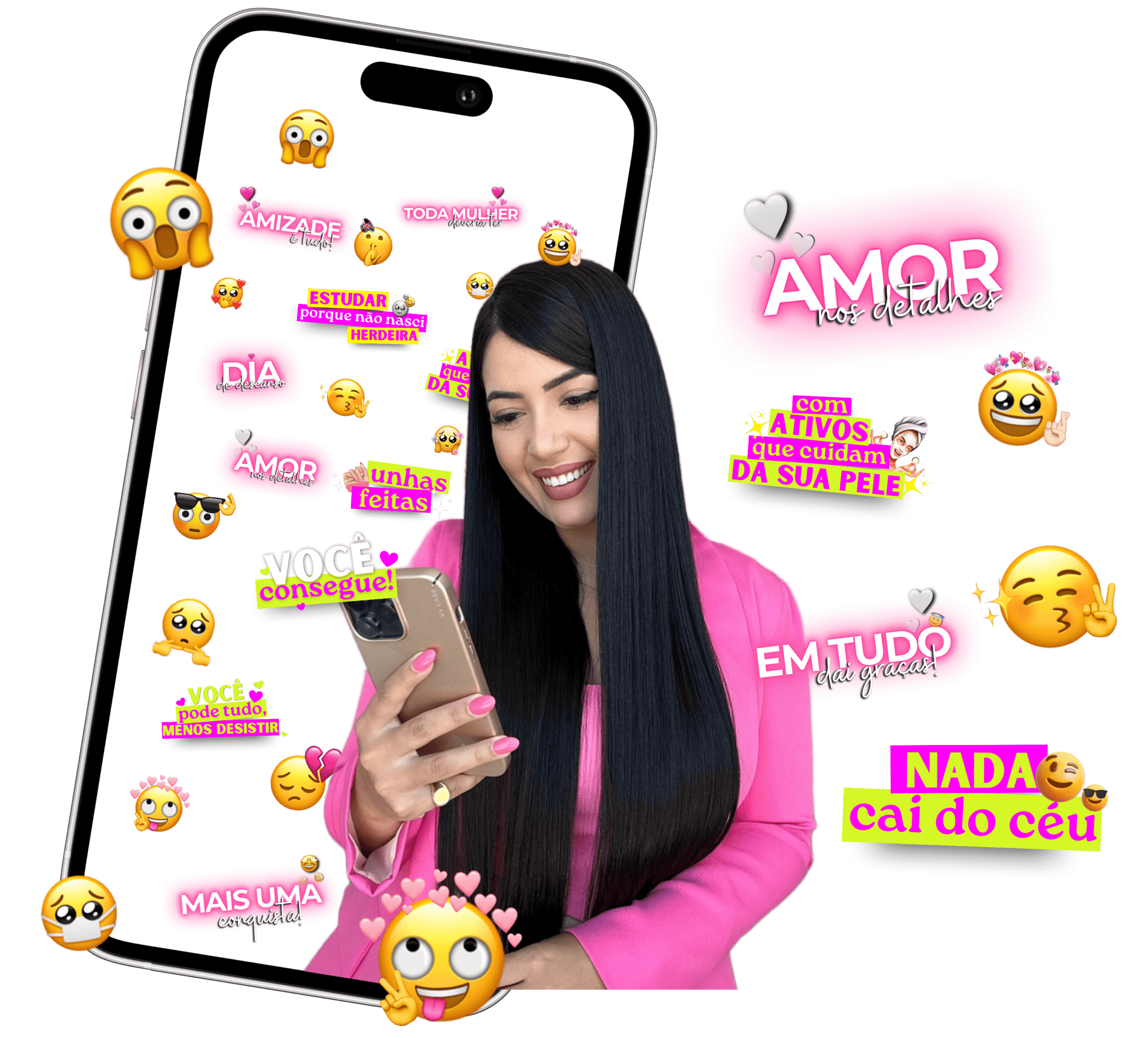 Adesivos para Stories