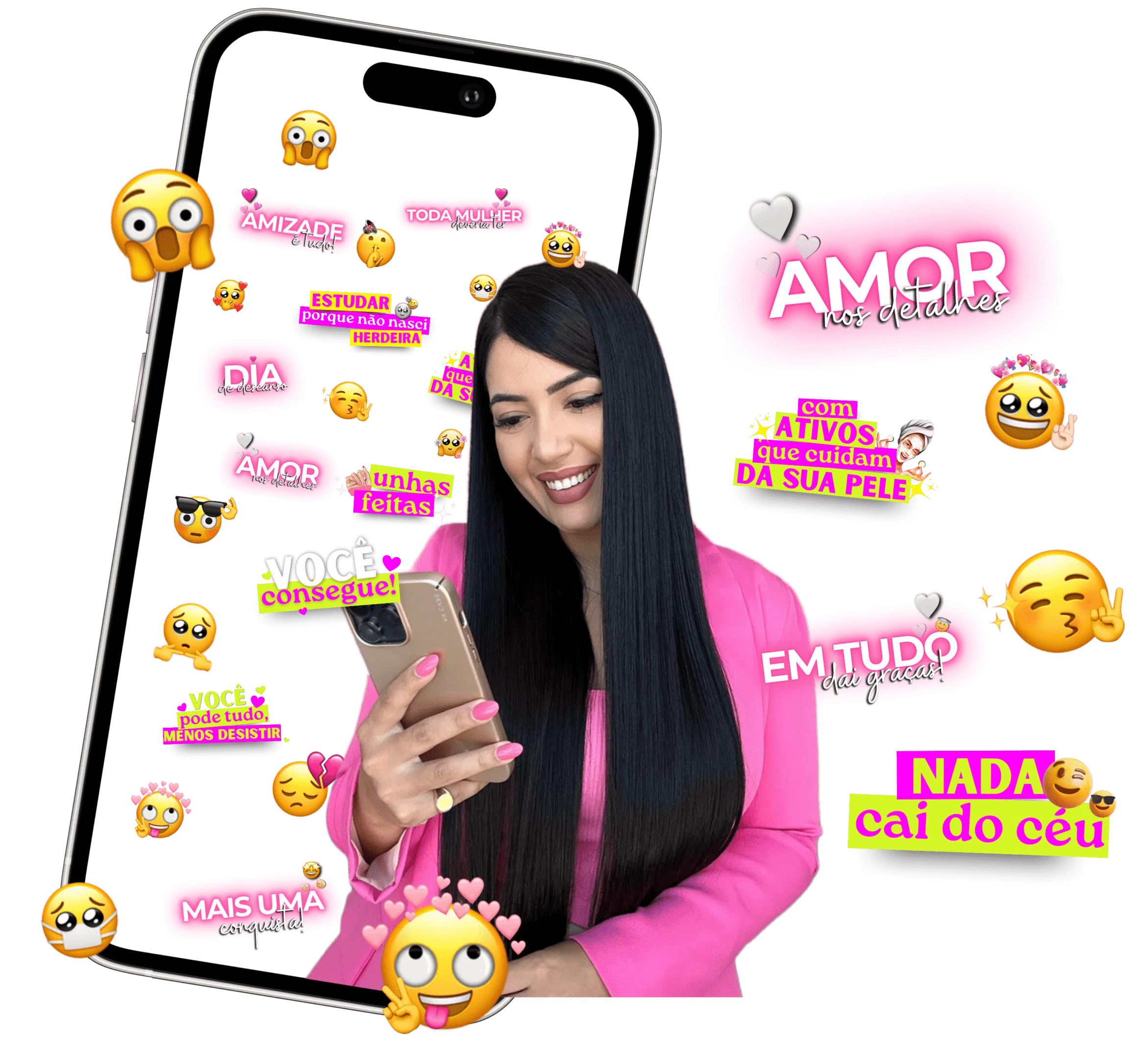 Adesivos para Stories