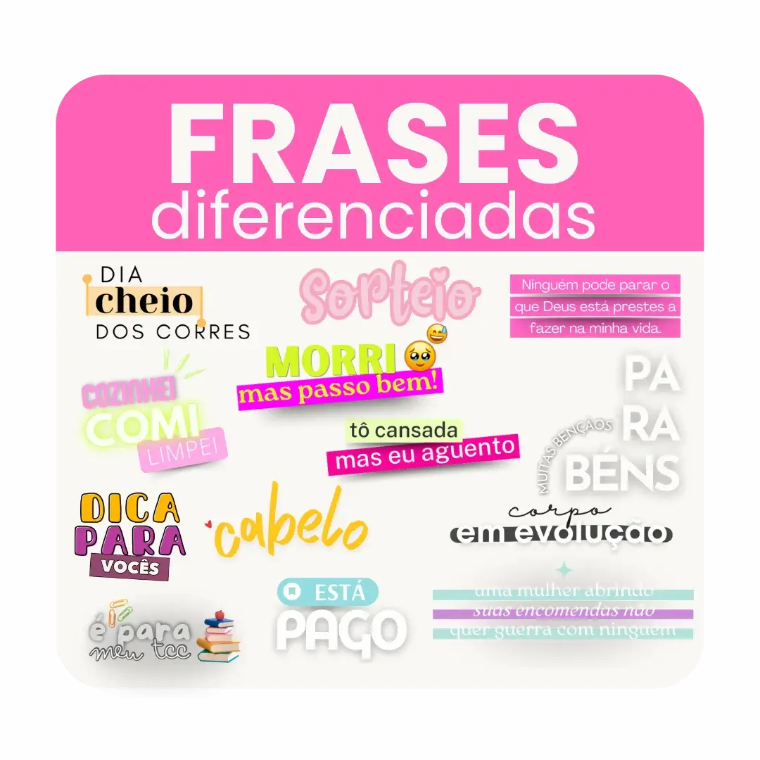 Adesivos para Stories
