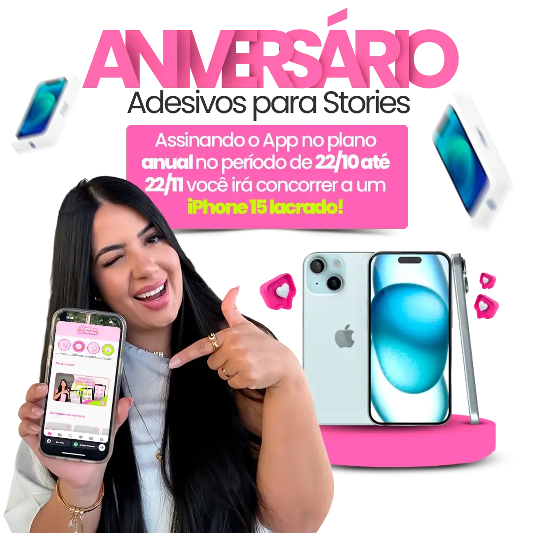 App - Adesivos para Stories